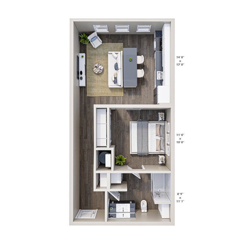 Floor Plan - Studio