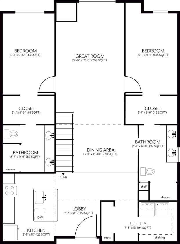 Floor Plan - Model C2