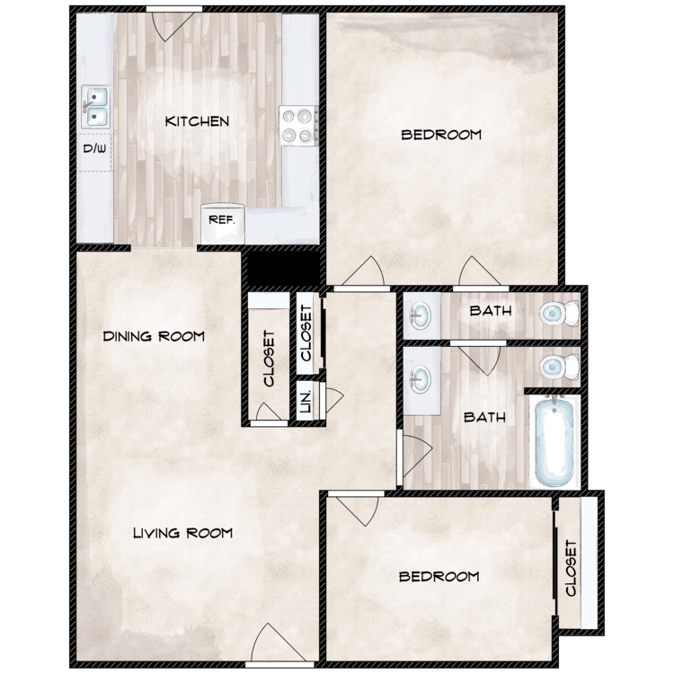 Floor Plan - Rachel Jackson