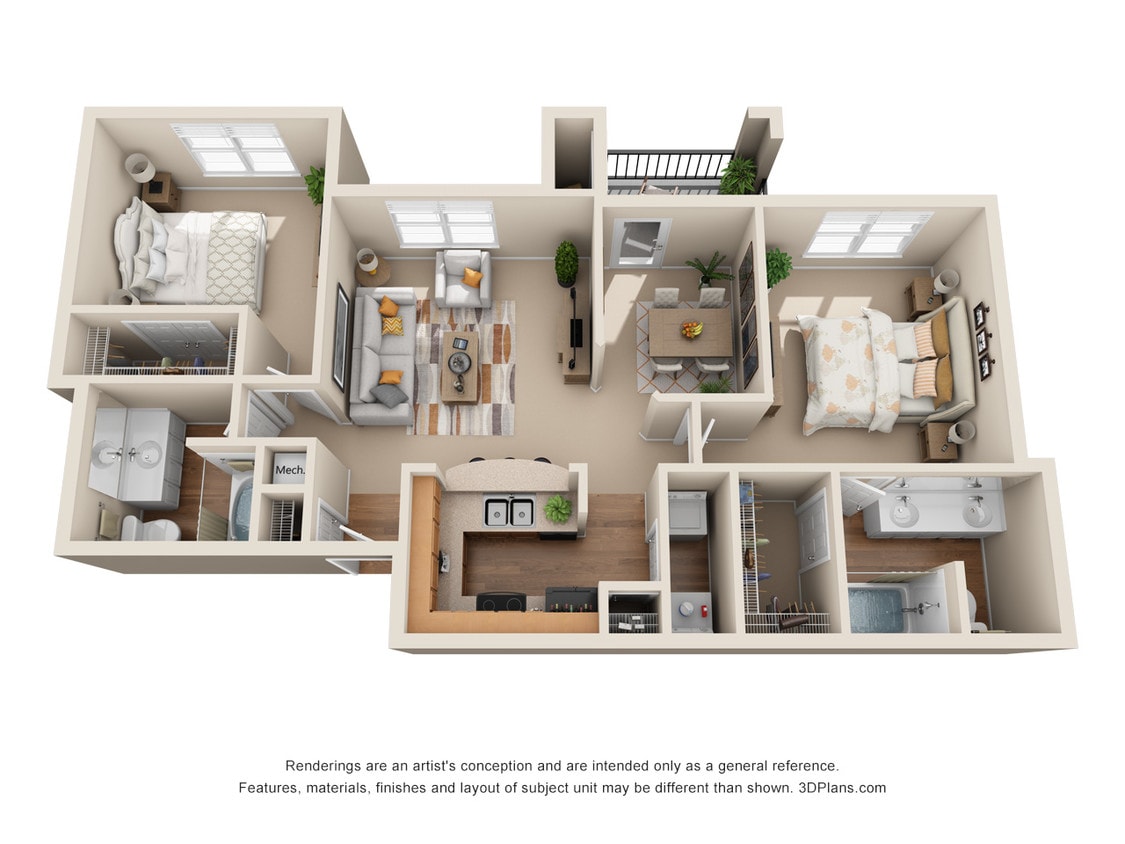 Floor Plan - The Arlington