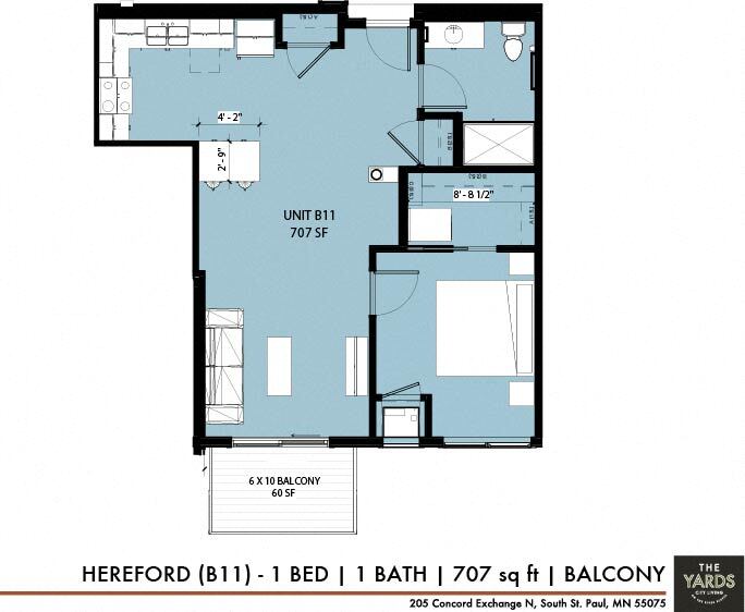 Floor Plan - Hereford (B11)