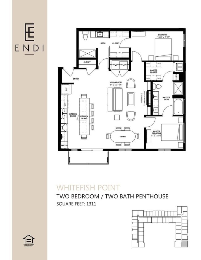 Floor Plan - Whitefish Point
