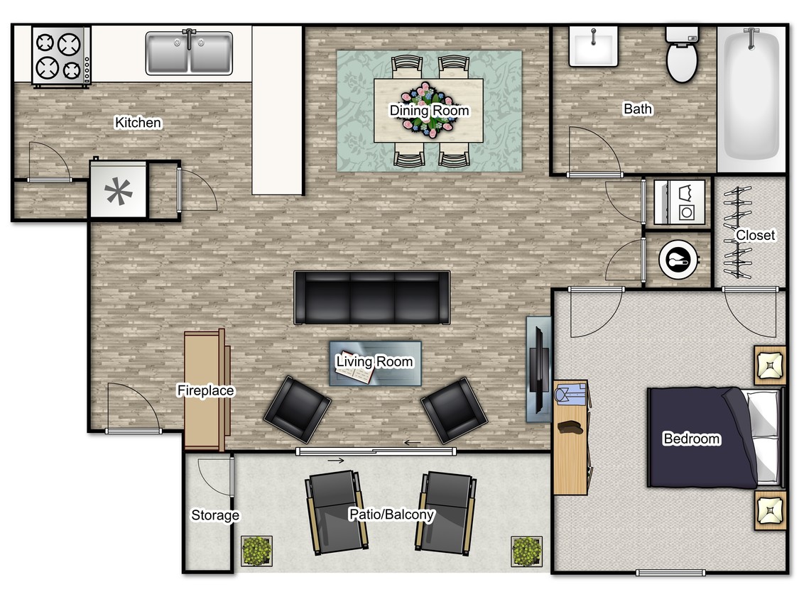 Floor Plan - Magnolias