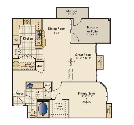 Floor Plan - Habersham