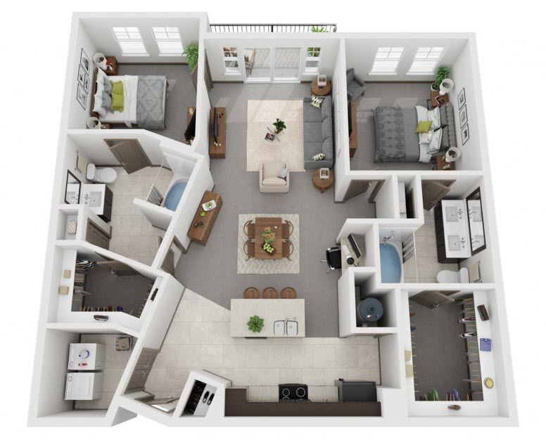 Floor Plan - Rifugio 2