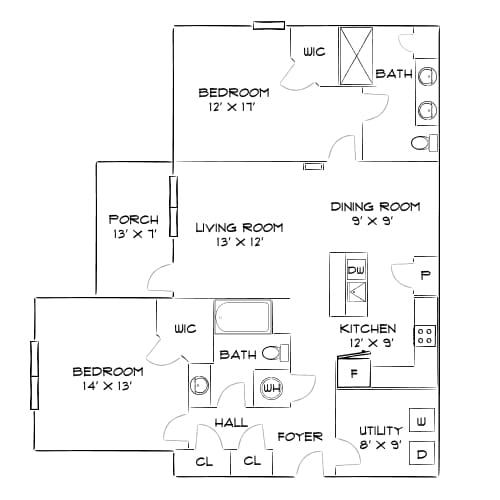 Floor Plan - Design 2A