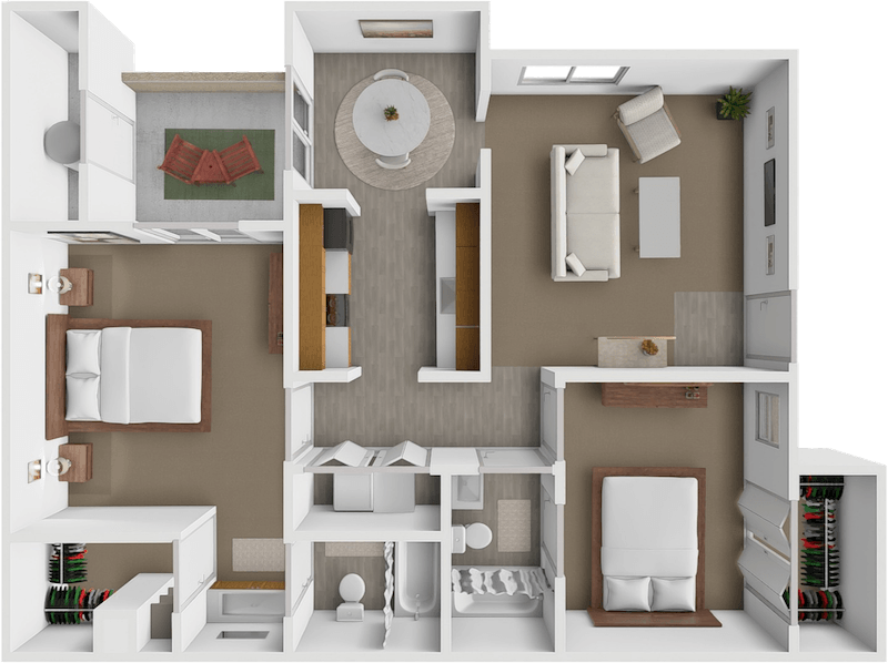 Floor Plan - The Sandia
