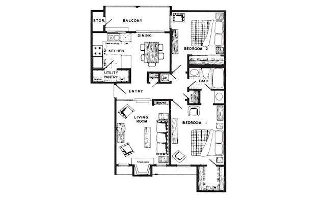 THE DARTMOUTH - 2A - 2 Bedroom (Dartmouth)