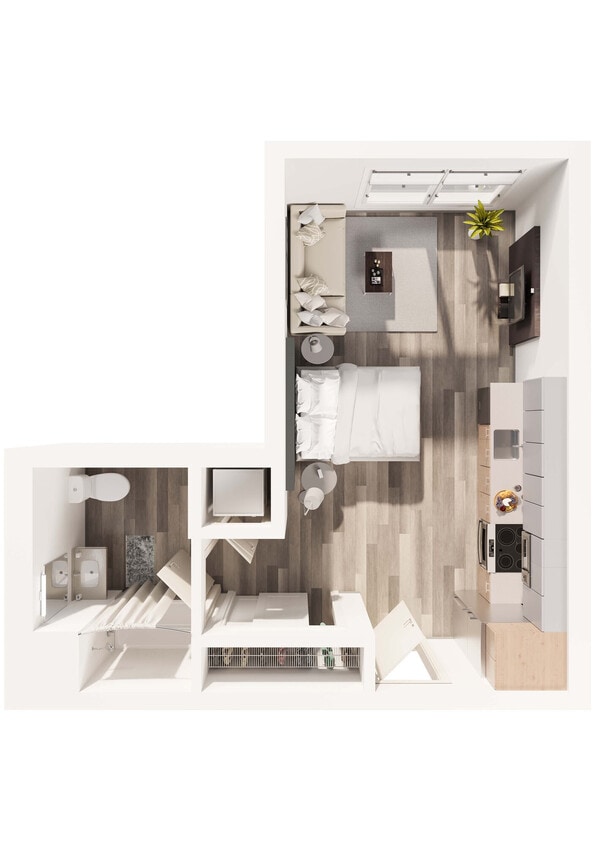 Floor Plan - STUDIO A1