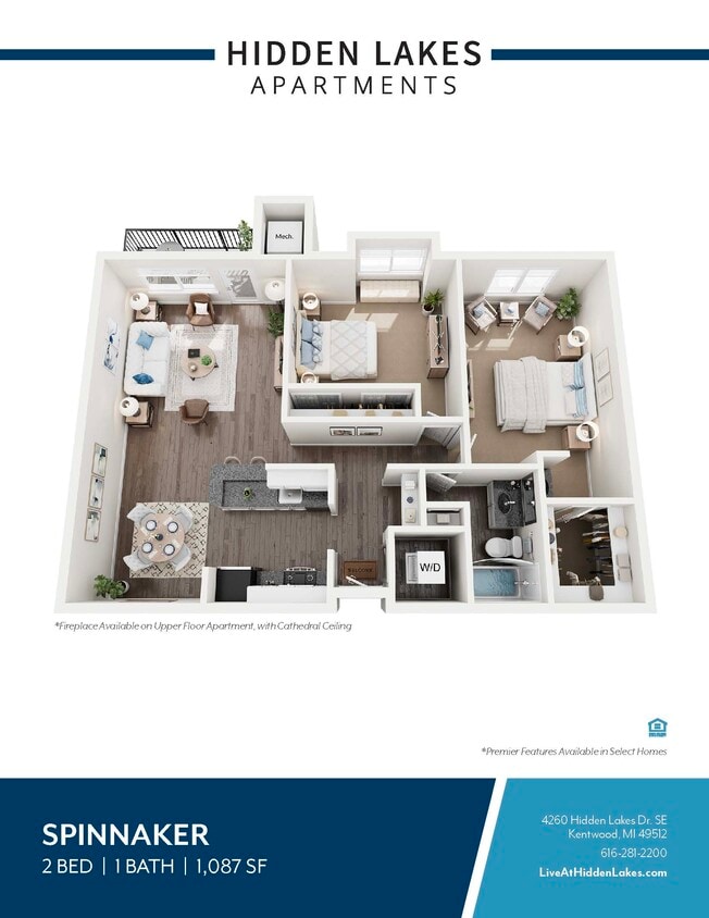 Floor Plan - The Spinnaker