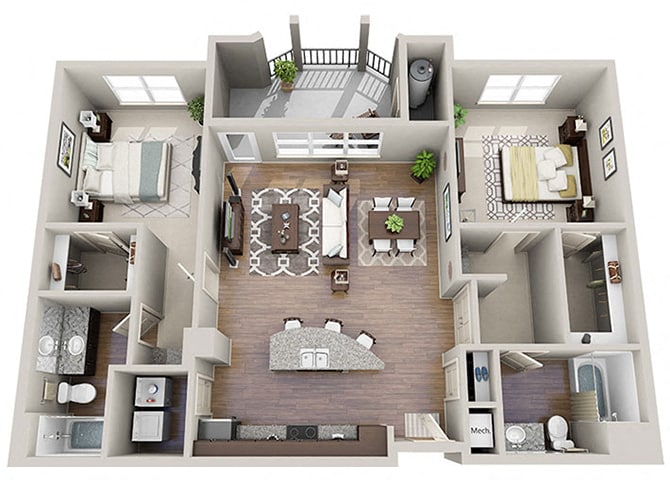 Floor Plan - The Murphy A