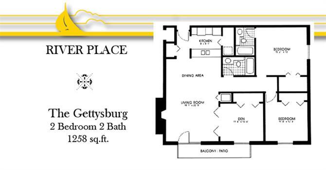 Floor Plan - Gettysburg