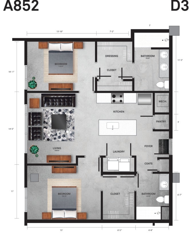 Floor Plan - D3
