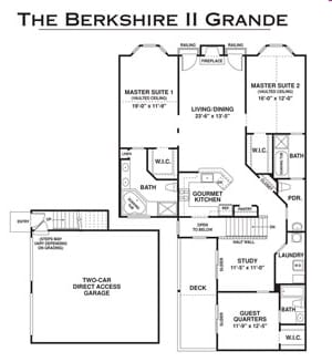 Floor Plan - Berkshire II Grande