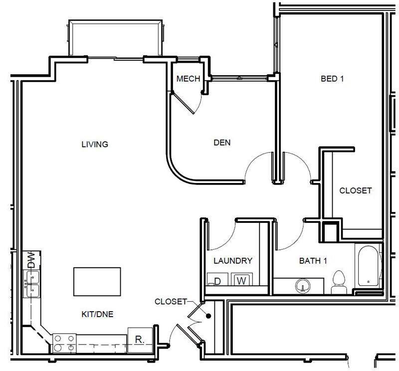 Floor Plan - Woodpecker with Den