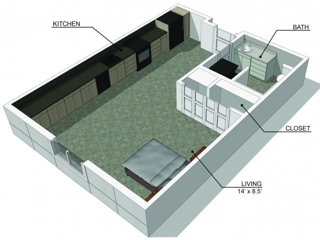 Floor Plan - Studio B