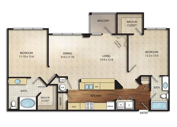 Floor Plan - Claiborne