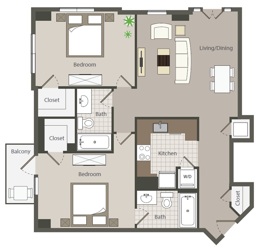 Floor Plan - 2.2D