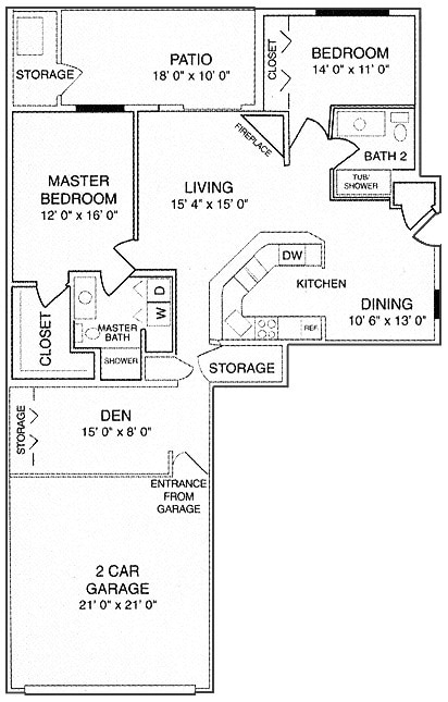 Floor Plan - North Side Lower End