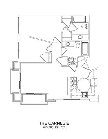 Floor Plan - The Carnegie