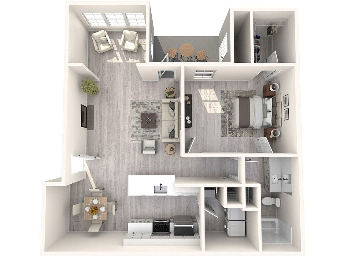 Floor Plan - The Woods - Sunroom