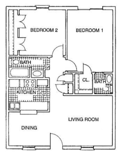 Floor Plan - 2B