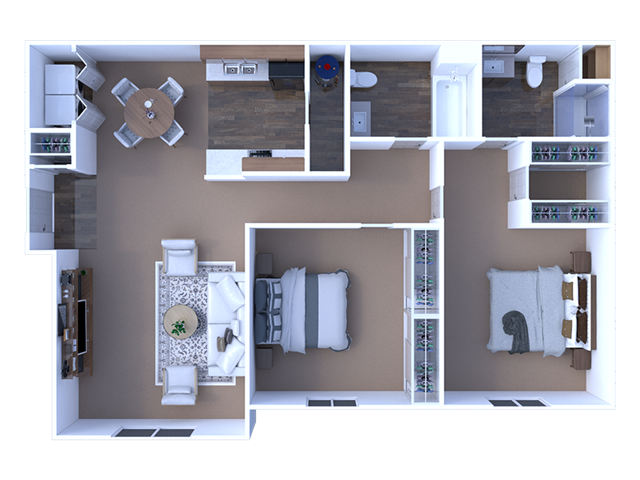 Floor Plan - The Jefferson
