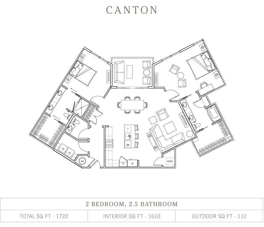 Floor Plan - Canton A