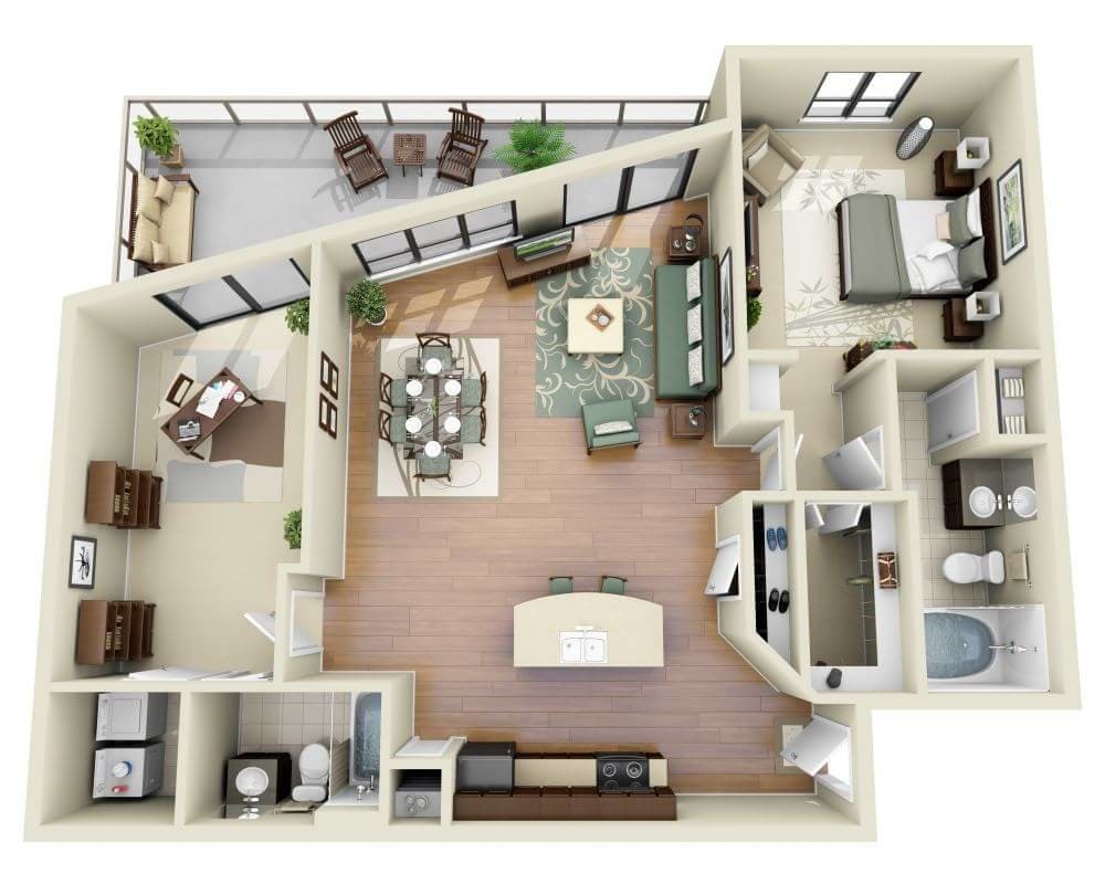 Floor Plan - Belcourt (B2C)