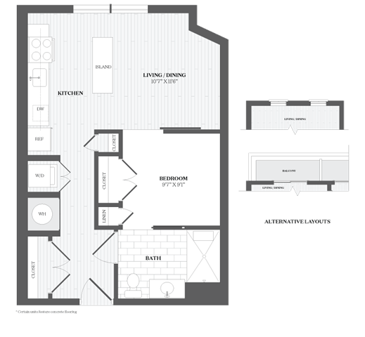 Floor Plan - Studio-S1.1a 367 Orange