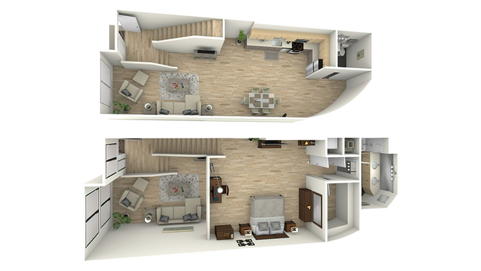 1x1 - A2TH (Townhome Loft)