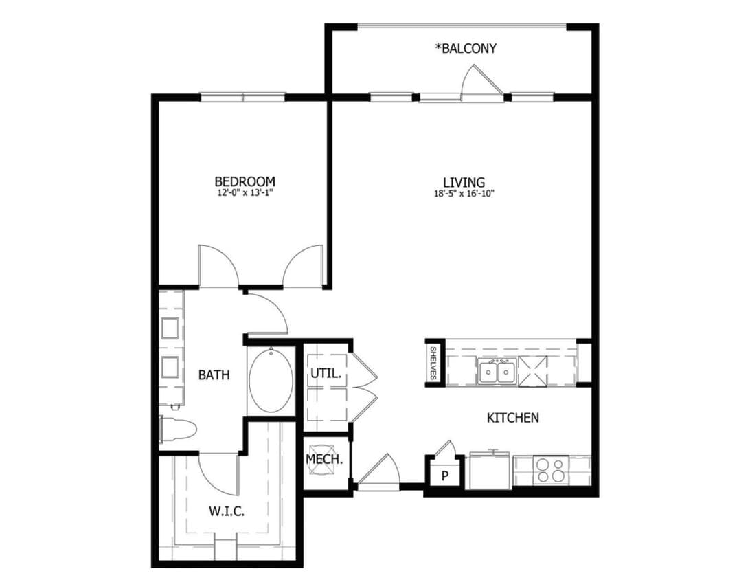 Floor Plan - Stag’s Leap 8A9