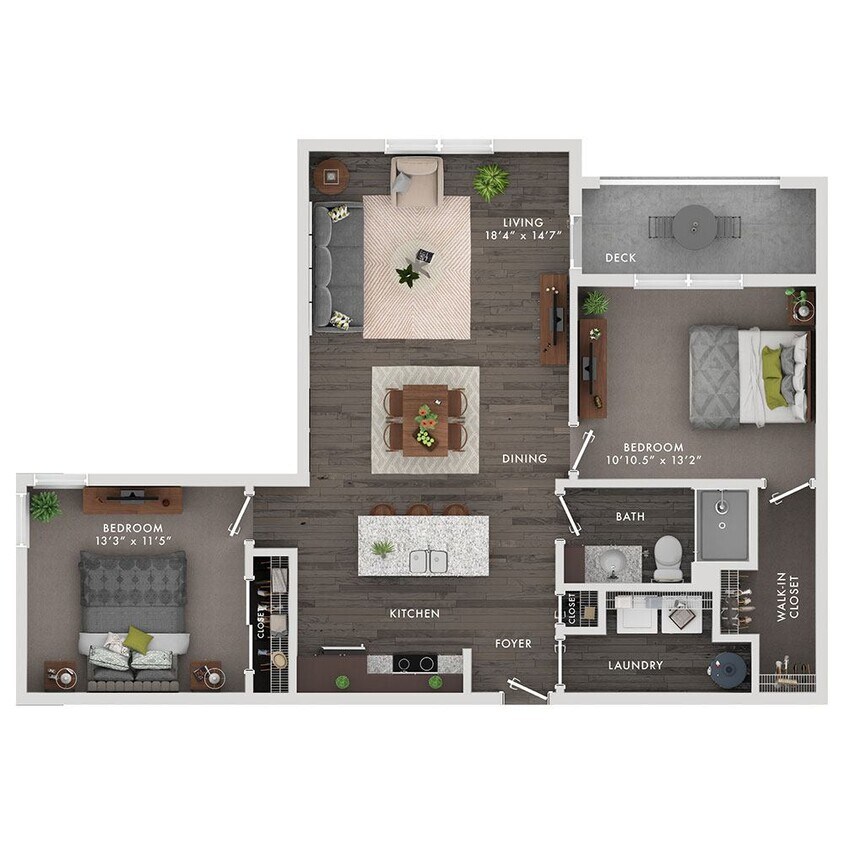 Floor Plan - Huron