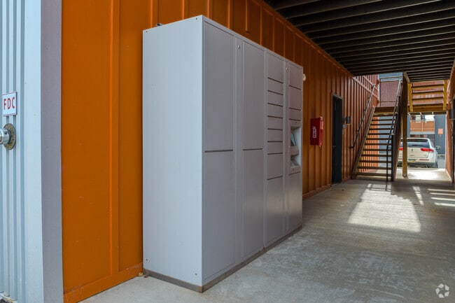 Secure Package Area - The Benjamin