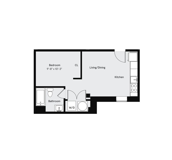 Floor Plan - Studio