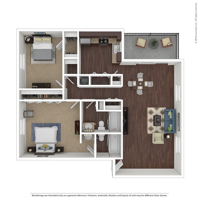 Floor Plan - Cornwall - 2x2