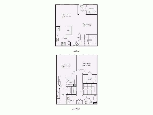 2BR/2BA - The Brookstone