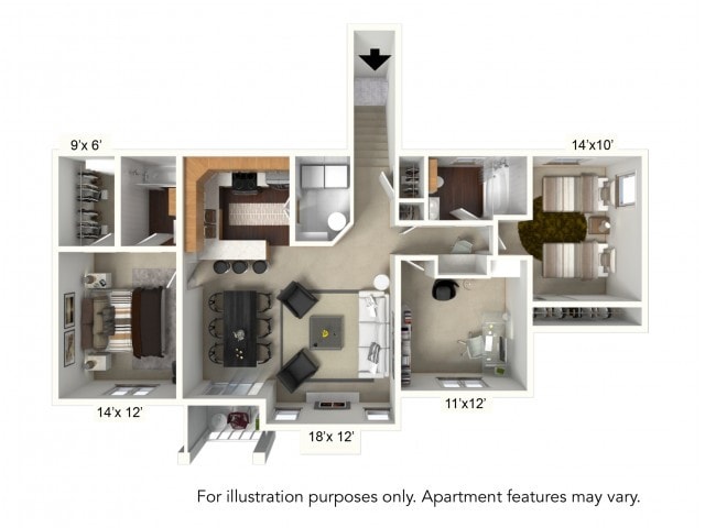 Floor Plan - D2 Plan