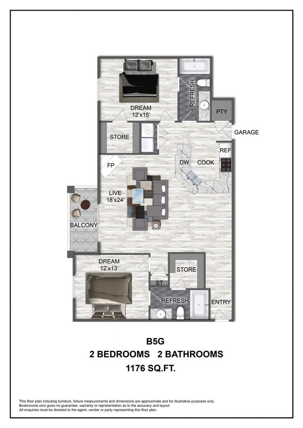 Floor Plan - B5G