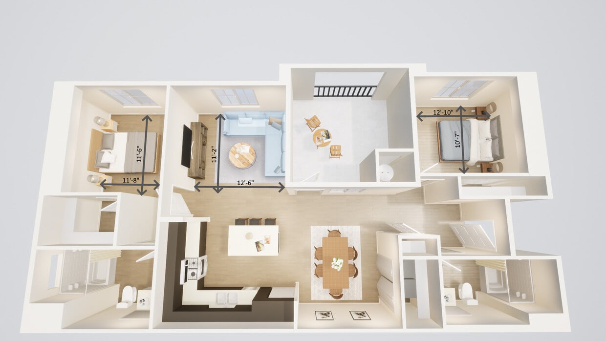 Floor Plan - Milan F2