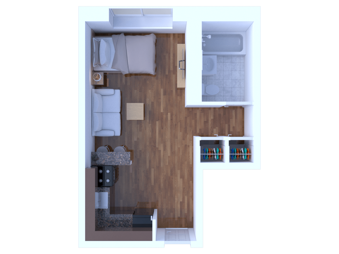 Floor Plan - Studio Floor Plan S1