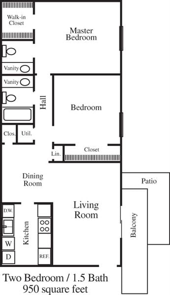Floorplan - 2x1.5 950