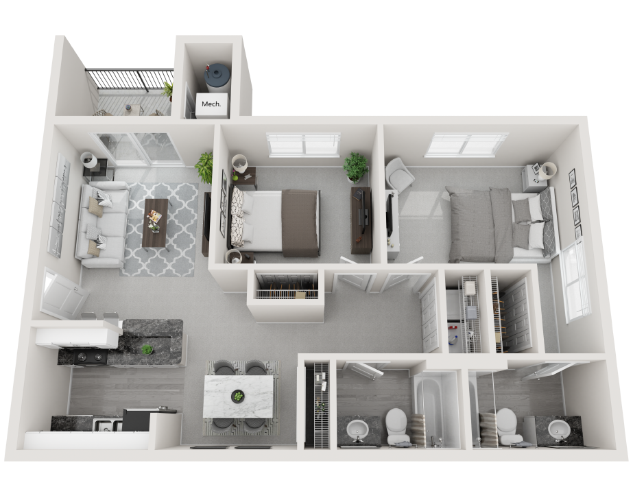 Floor Plan - The Gemini