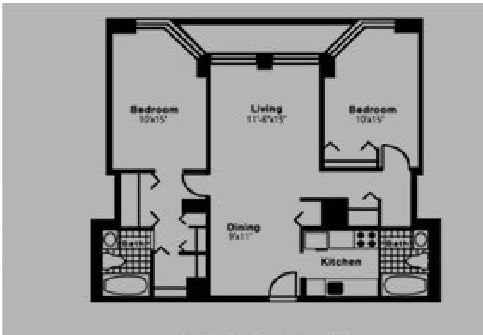 Penthouse II - 2 Bedroom Penthouse