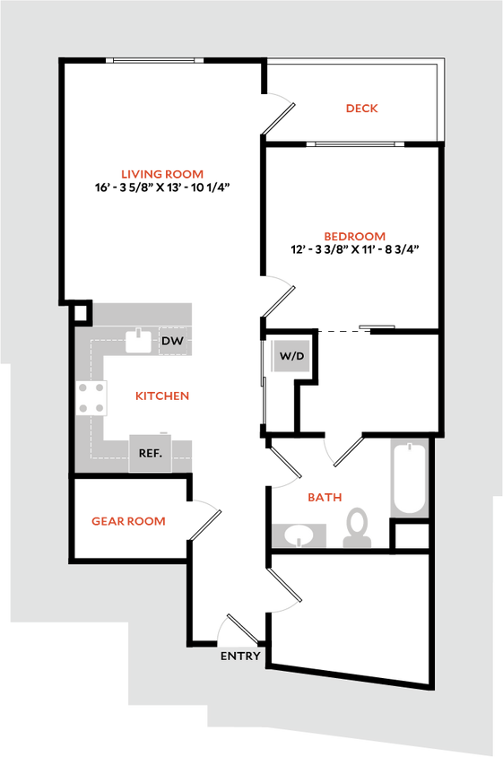 Floor Plan - Plan 1S
