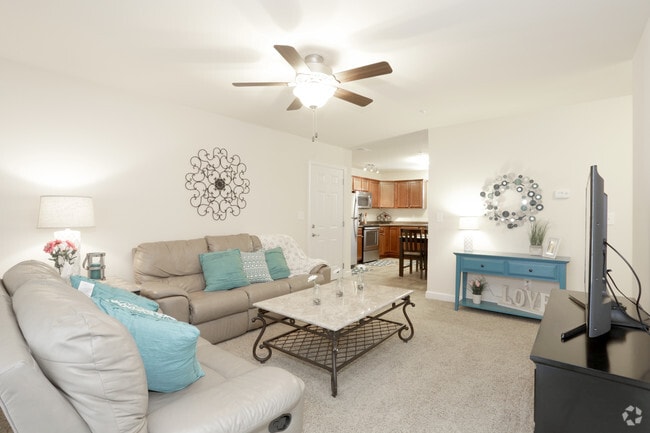 1 Bedroom - Living Room - Camden Hills Apartments