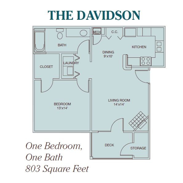 Floor Plan - THE DUBLIN