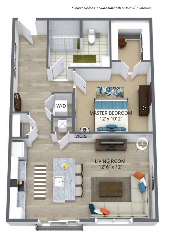 Floor Plan - The Musial 