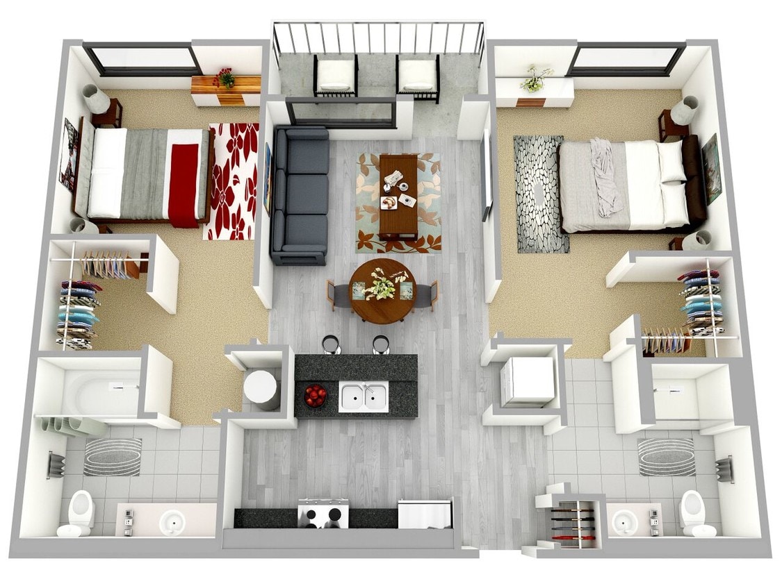 Floor Plan - The Hilltop