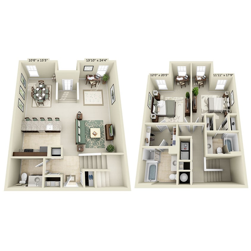 Floor Plan - B3D